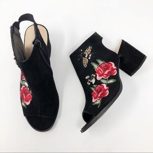 primark peep toe boots